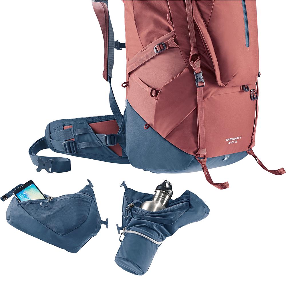 Рюкзак трекинговый Deuter Aircontact X 70+15 л (SL 3370322 5335) - фото 10