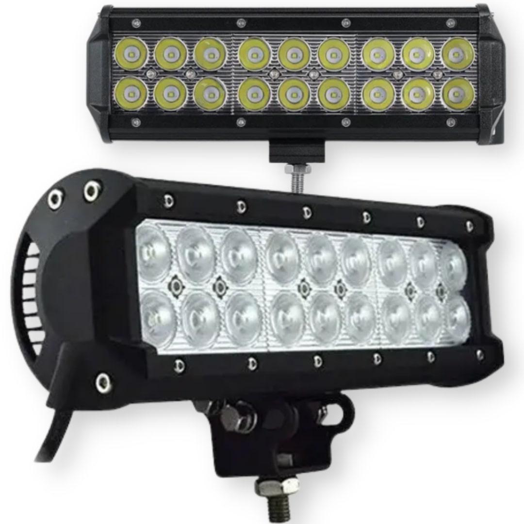 Автофара на дах 5D-54W-MIX 54 Вт 18 LED Чорний (5D-54W-MIX_447) - фото 6