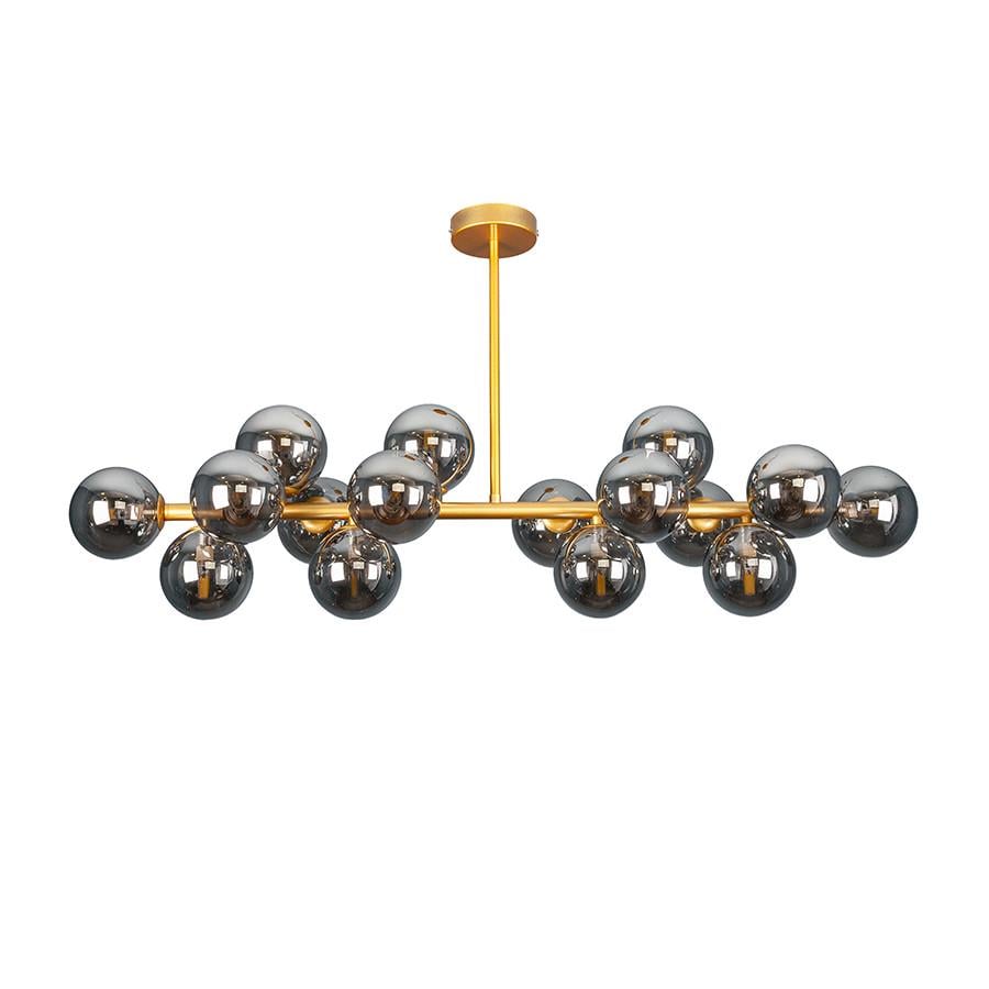 Люстра стельова молекула 7841020-16 DDG/BK Золотий/Чорний - фото 1 Люстра стельова молекула 7841020-16 DDG/BK Золотий/Чорний - фото 1