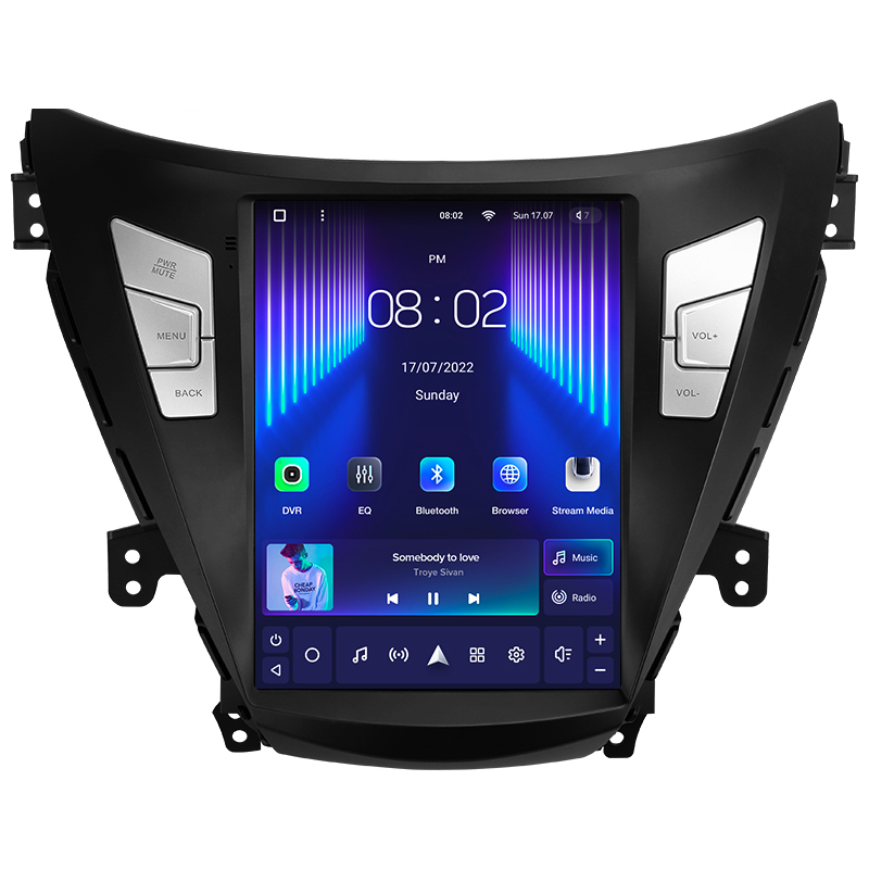 Автомагнітола штатна Teyes TPRO 2 для Hyundai Elantra 5 JK GD MD UD 2011-2015 Tesla style Android (1778782156)