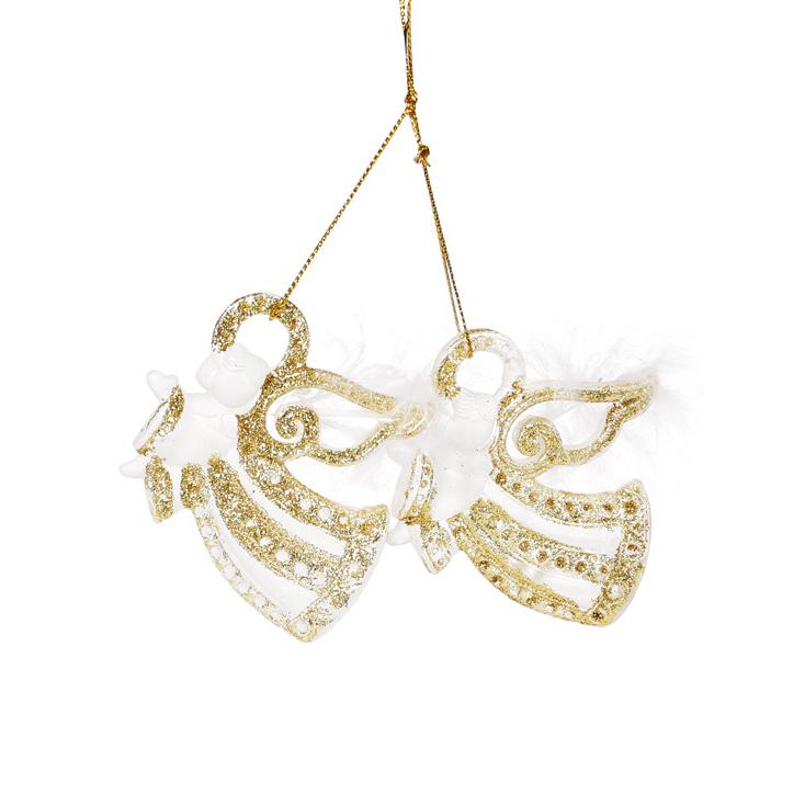 Набор елочных украшений Ангел BonaDi 2 шт. (113-A83)