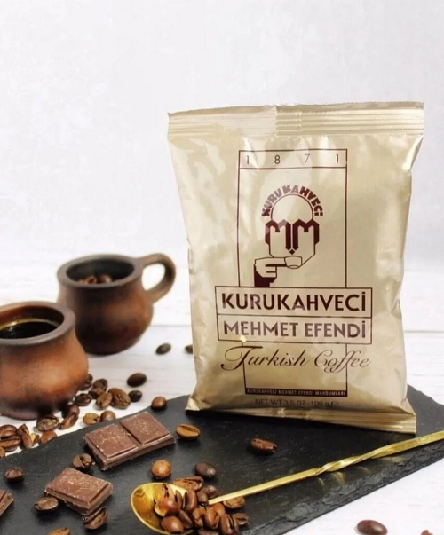 Кофе турецкий молотый Kurukahveci mehmet efendi 100 г пакет (24979504)