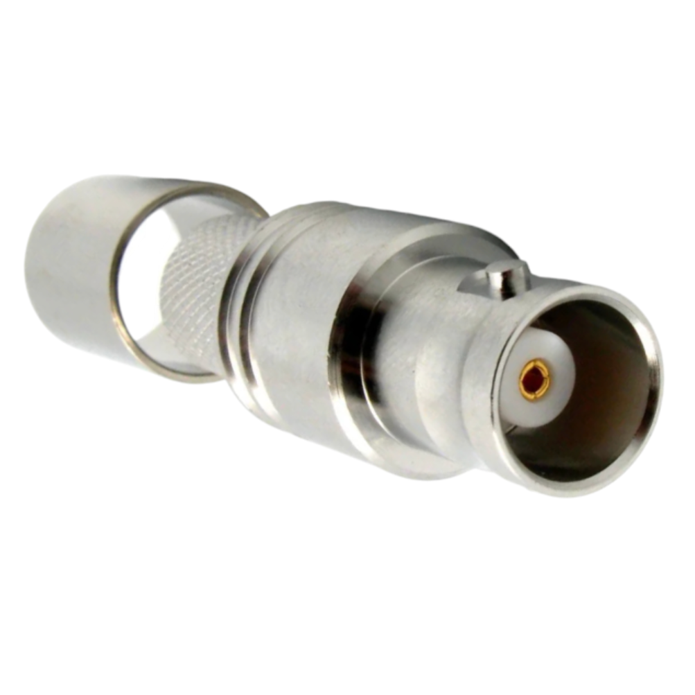 Коннектор профессиональный Leno RF BNC гнездо для коаксиального кабеля RG8/LMR400 для высокочастотных систем и видеосигналов (000050063) Коннектор профессиональный Leno RF BNC гнездо для коаксиального кабеля RG8/LMR400 для высокочастотных систем и видеосигналов (000050063)