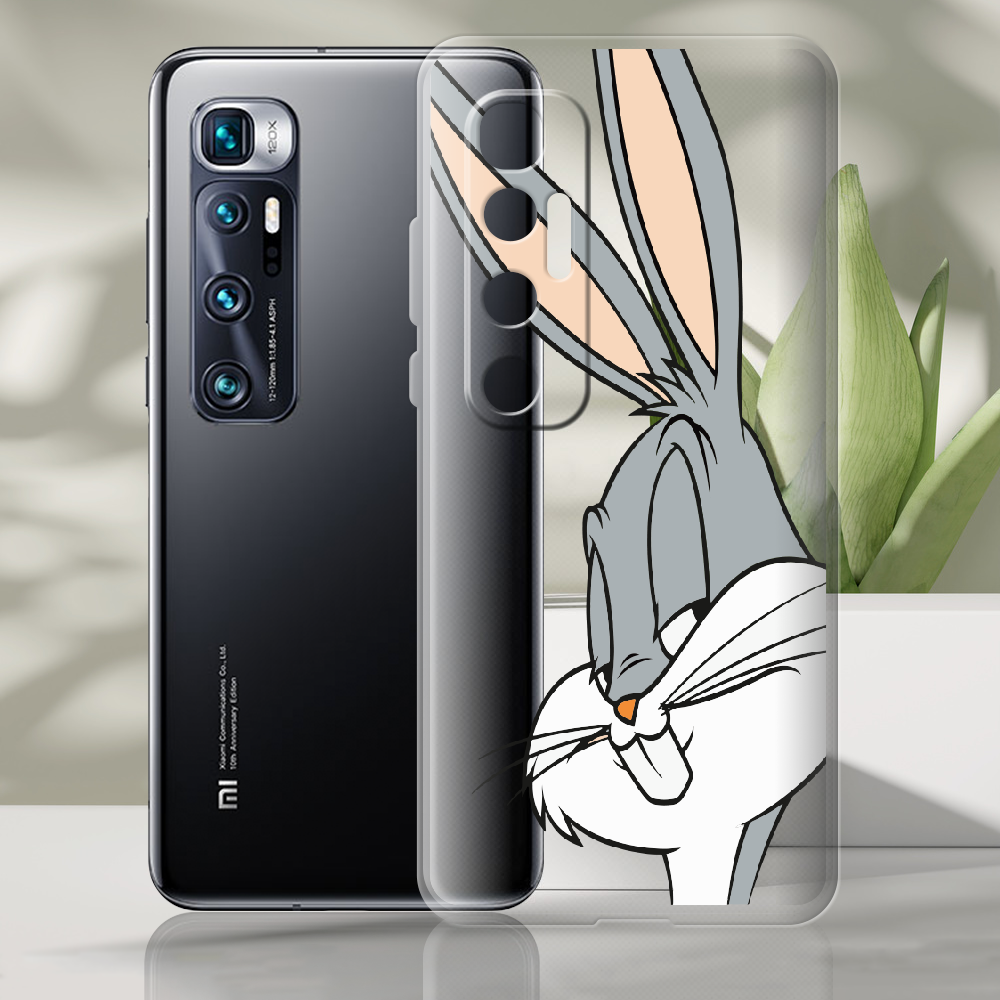 Чехол BoxFace Xiaomi Mi 10 Ultra Lucky Rabbit Прозрачный силикон (44423-bk81-44423) - фото 2