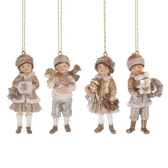 Подвеска новогодняя Детки микс 1 шт. 11 см (12110)