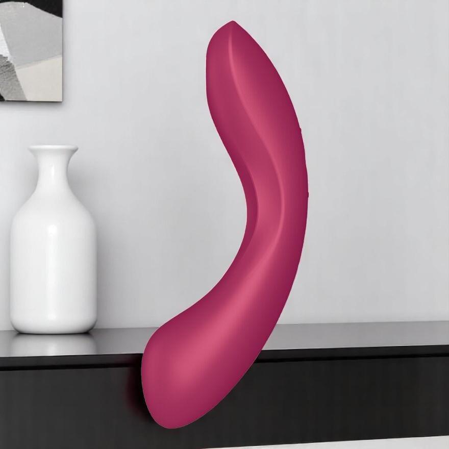 Стимулятор вакуумный с вибрацией Satisfyer Curvy Trinity 1 3в1 Red (2112994007) Стимулятор вакуумный с вибрацией Satisfyer Curvy Trinity 1 3в1 Red (2112994007)