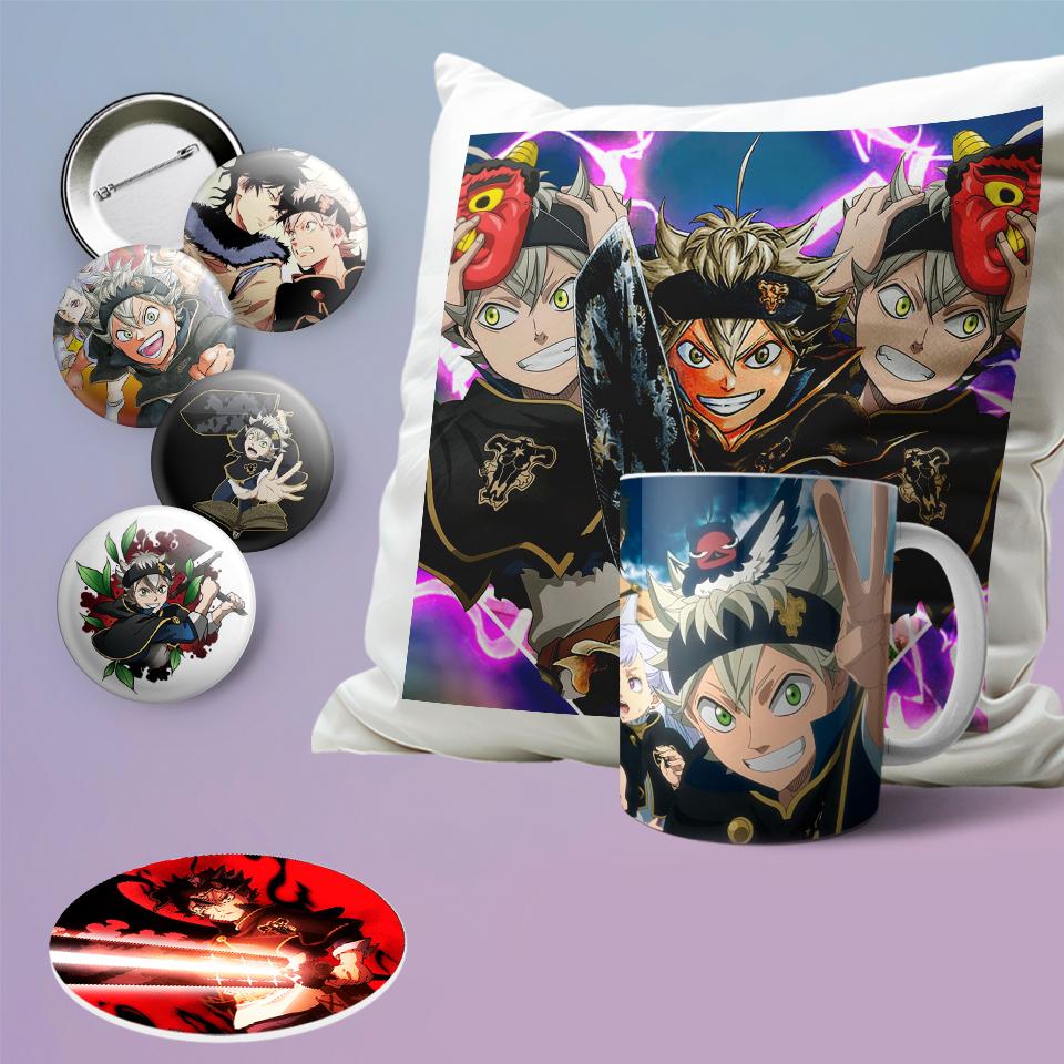 Подарунковий набір Black Clover аніме бокс