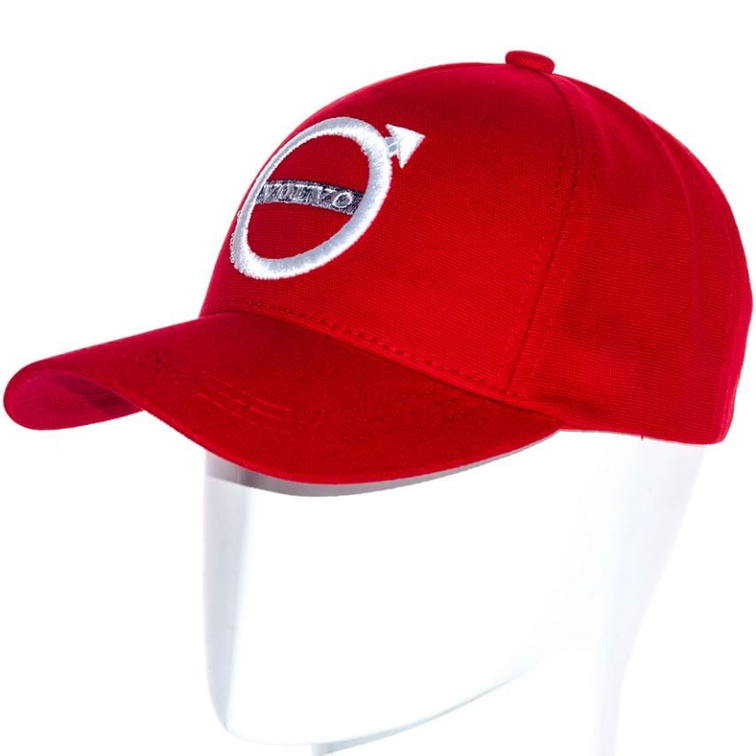 Бейсболка Volvo BTH22608 з регулюванням із щільного котону L/р. 57-58 Червоний