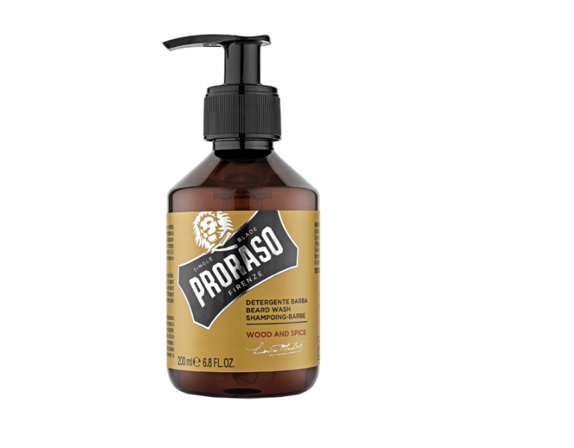 Шампунь для бороды Proraso Beard Wash Wood&Spice 200 мл