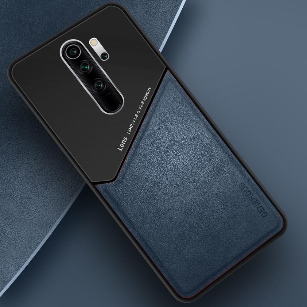 Комбинированный чехол Generous на Xiaomi Redmi Note 8 Pro Blue (20024-28)