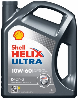 Моторное масло SHELL Helix Ultra Racing 10W-60 4 л