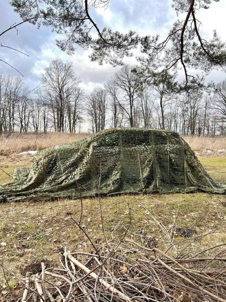 Маскувальна сітка Листя №1 2х3 м Зелений - фото 10