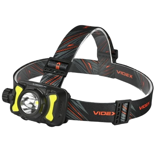 Ліхтар налобний Videx VLF-H147 700Lm 5000K IP55 Чорний (35227166)