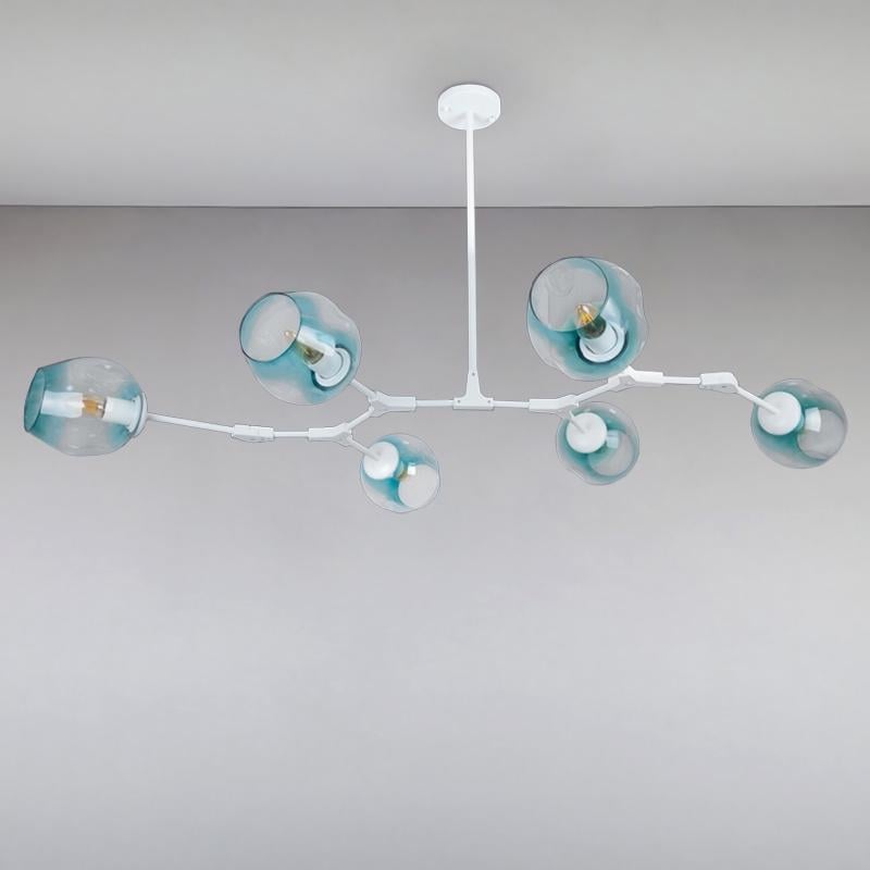 Люстра подвесная Light House LS-15226-6 BL Белый