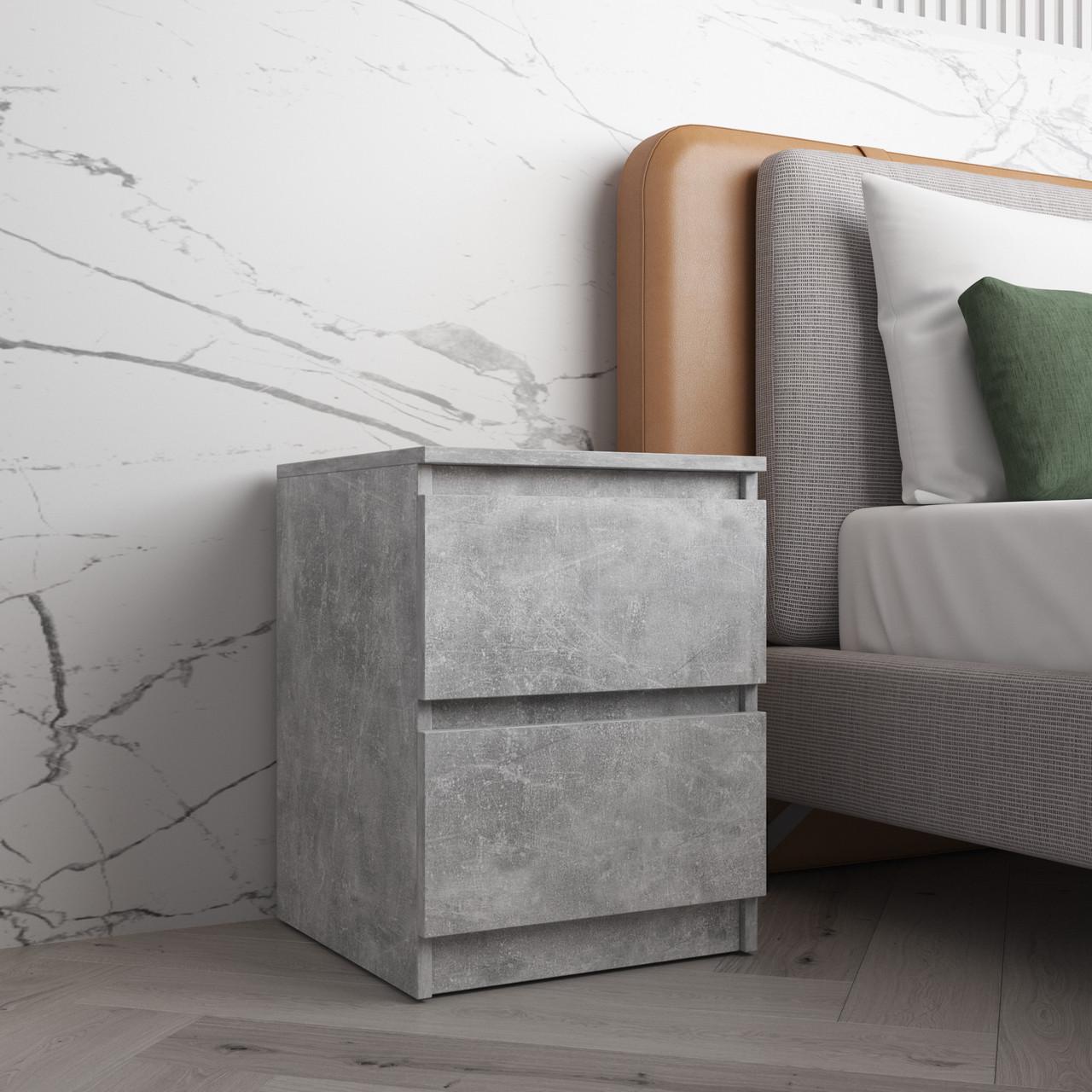 Тумба прикроватная Вайс R-5 402х400х530 мм Бетон (30731040) Тумба прикроватная Вайс R-5 402х400х530 мм Бетон (30731040)