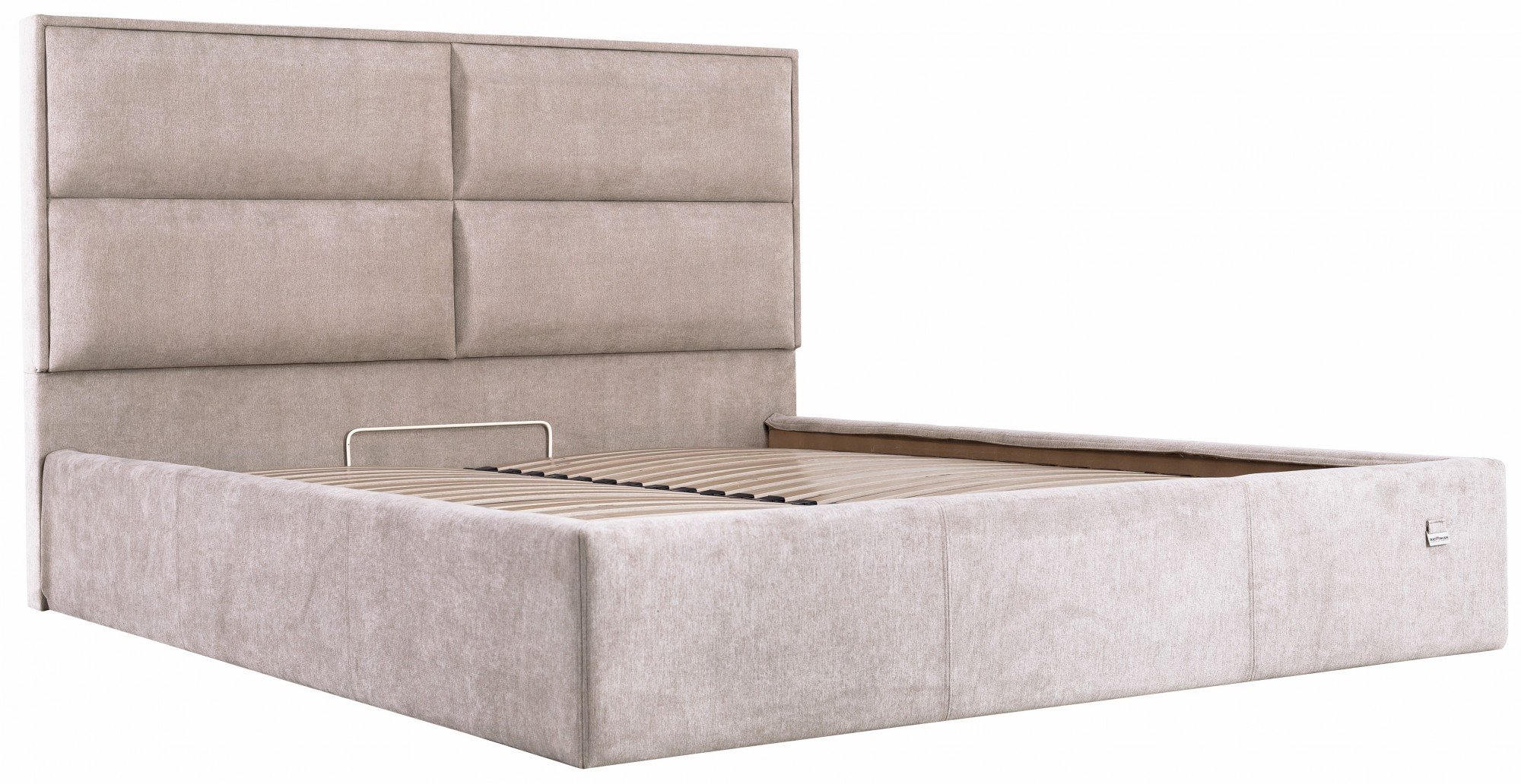 Кровать с подъемным механизмом Sheffield Comfort Мисти Mocco 120х200 см Серый - фото 2 Кровать с подъемным механизмом Sheffield Comfort Мисти Mocco 120х200 см Серый - фото 2