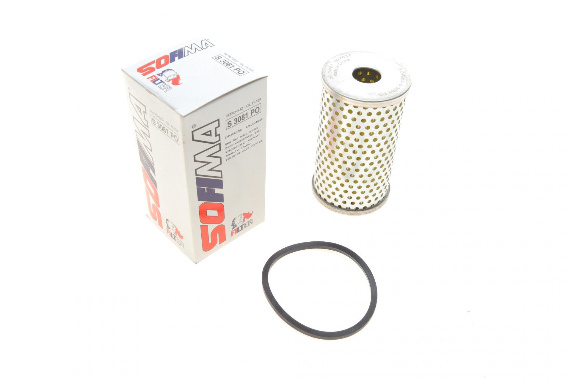 Фільтр масляний SOFIMA для гідропідсилювача DAF/IVECO/SCANIA/MAN- (S 3081 PO)