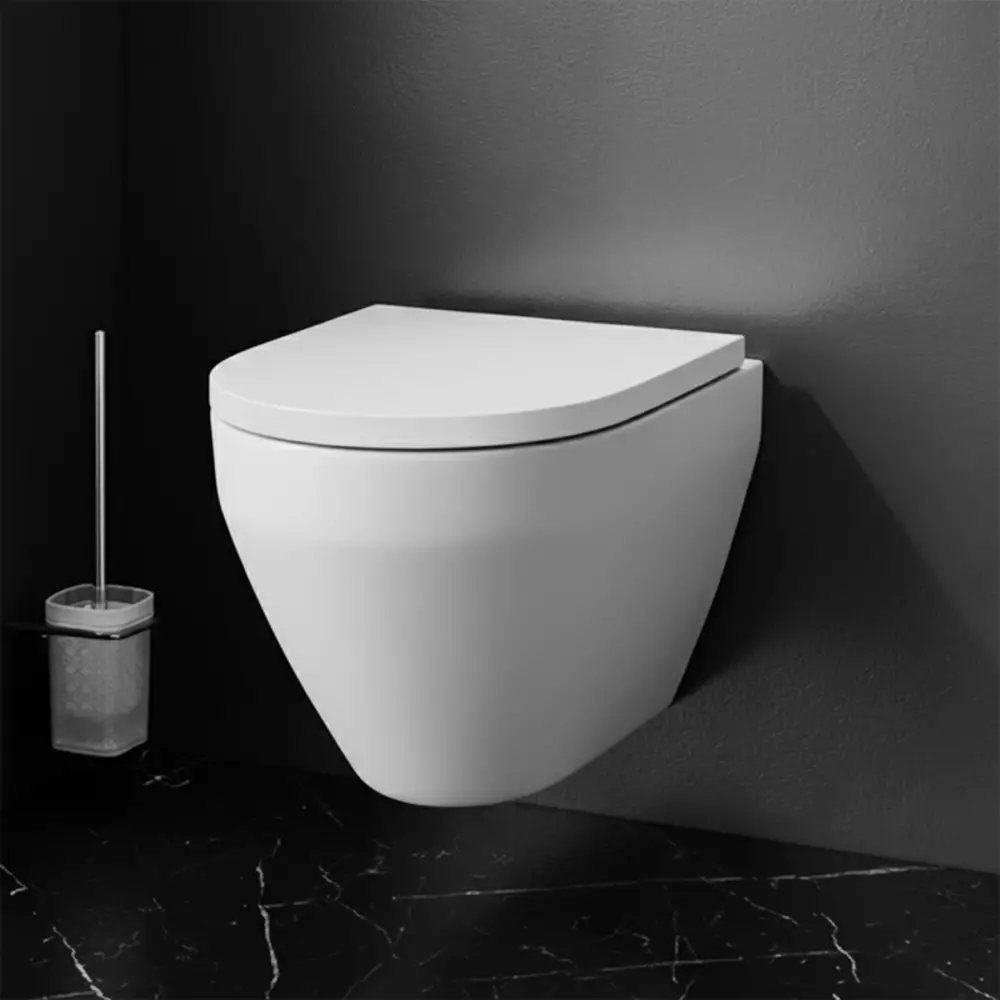 Унитаз подвесной Am.Pm Spirit C701700WH FlashClean безобедочный (35041613)