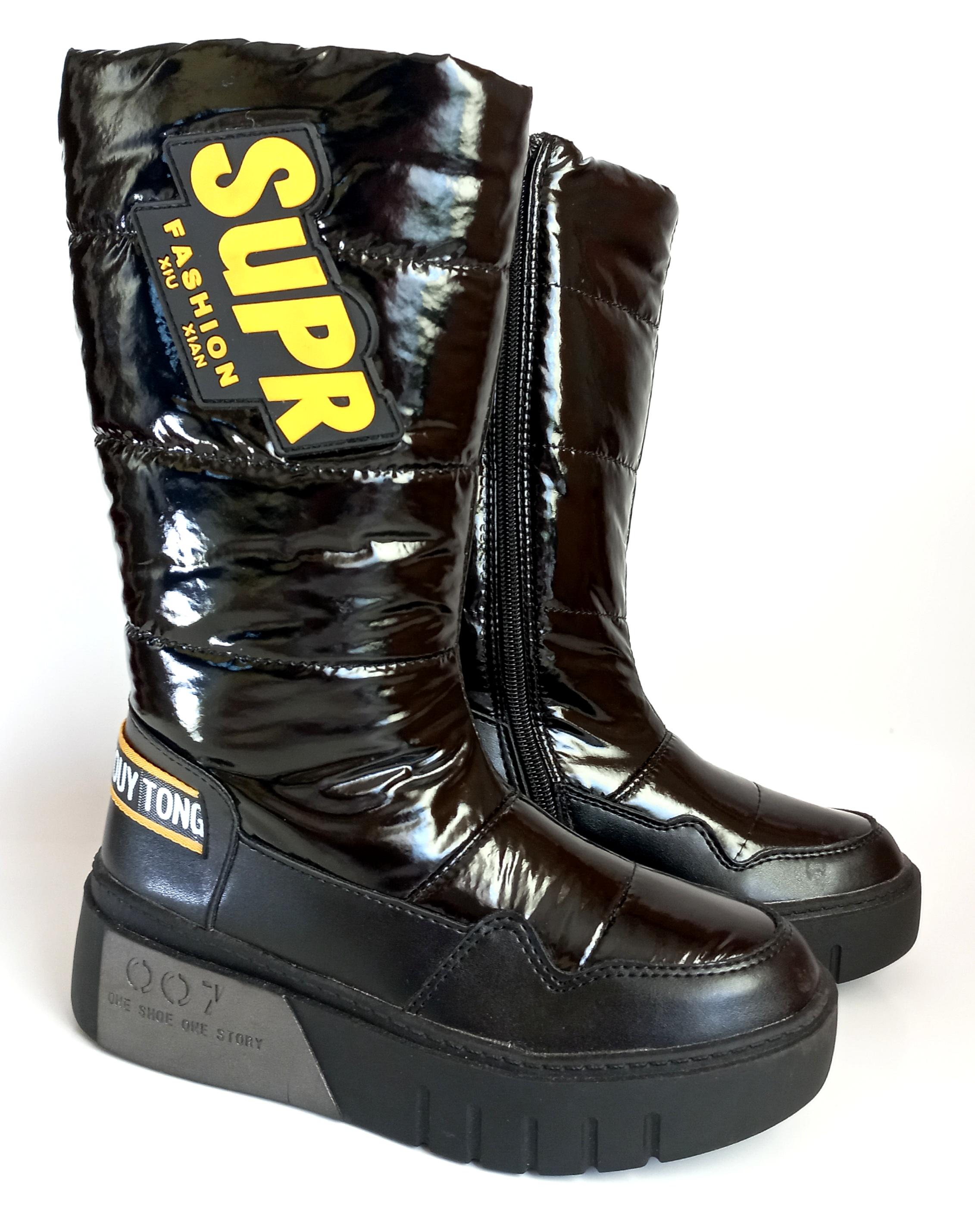 Дутики Kimboo р. 34 Black (FG2022-3B)