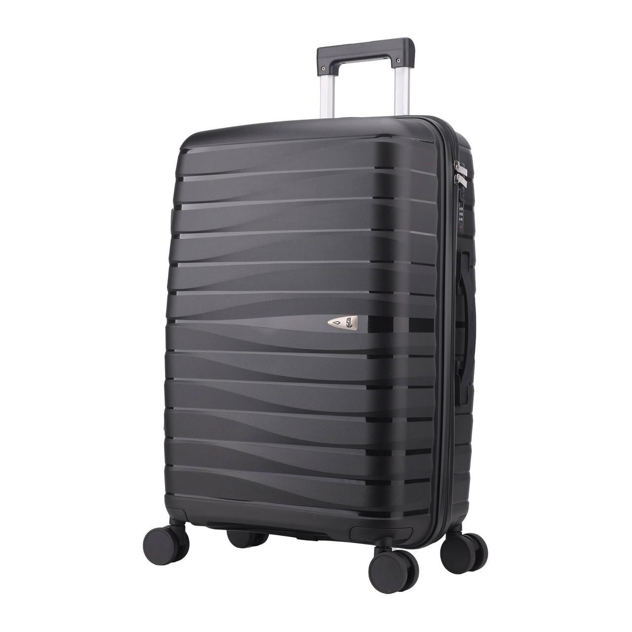 Чемодан SEMI LINE 24" M Black (T5911-3)