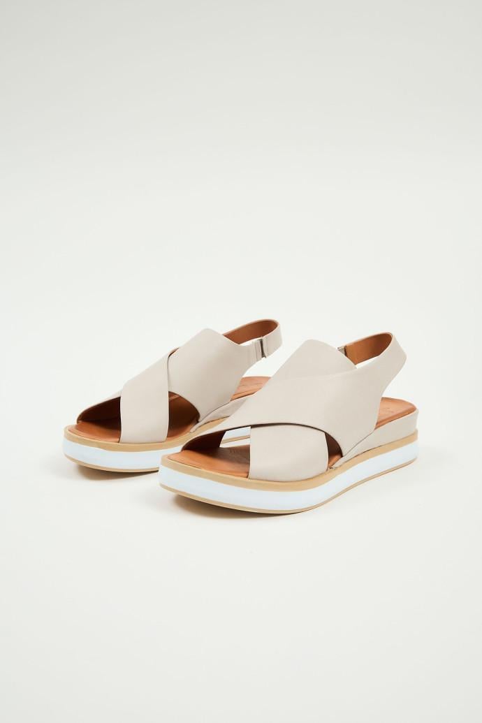 Босоніжки жіночі LONZA р. 39 Бежевий (NY 197637)