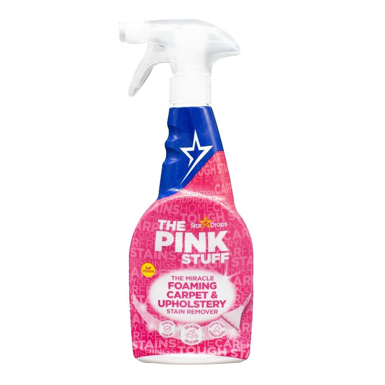 Средство для выведения пятен с ковров и мягкой мебели Pink Stuff 500 мл