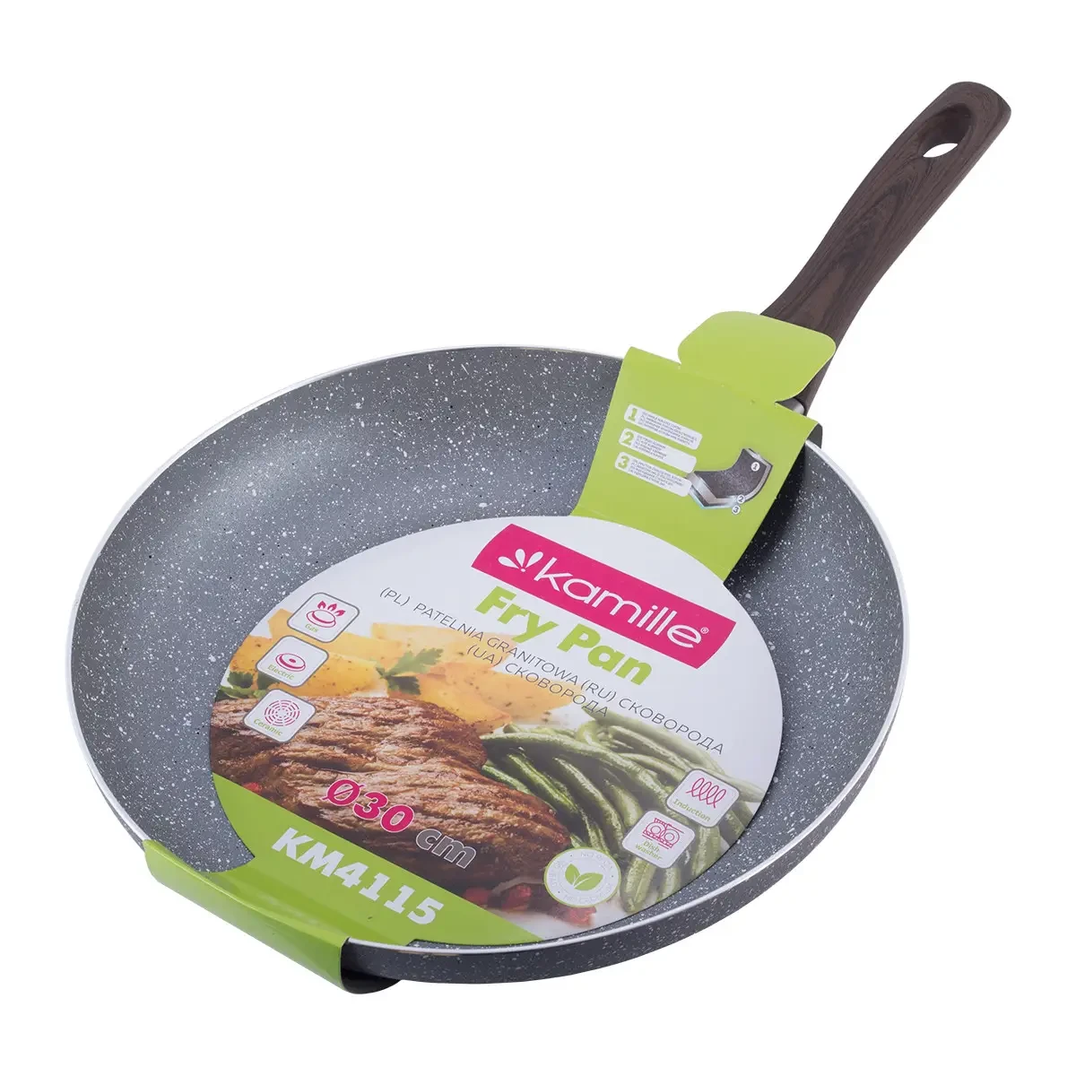 Сковорода Kamille 30 см (KM-4115)