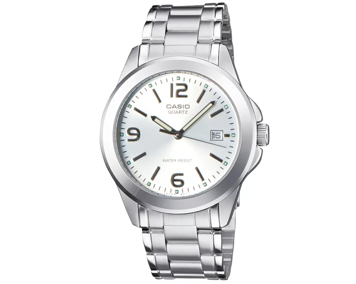 Наручные часы мужские Casio MTP-1215A-7ADF d 38, 4 мм Серебряный (2453069287)
