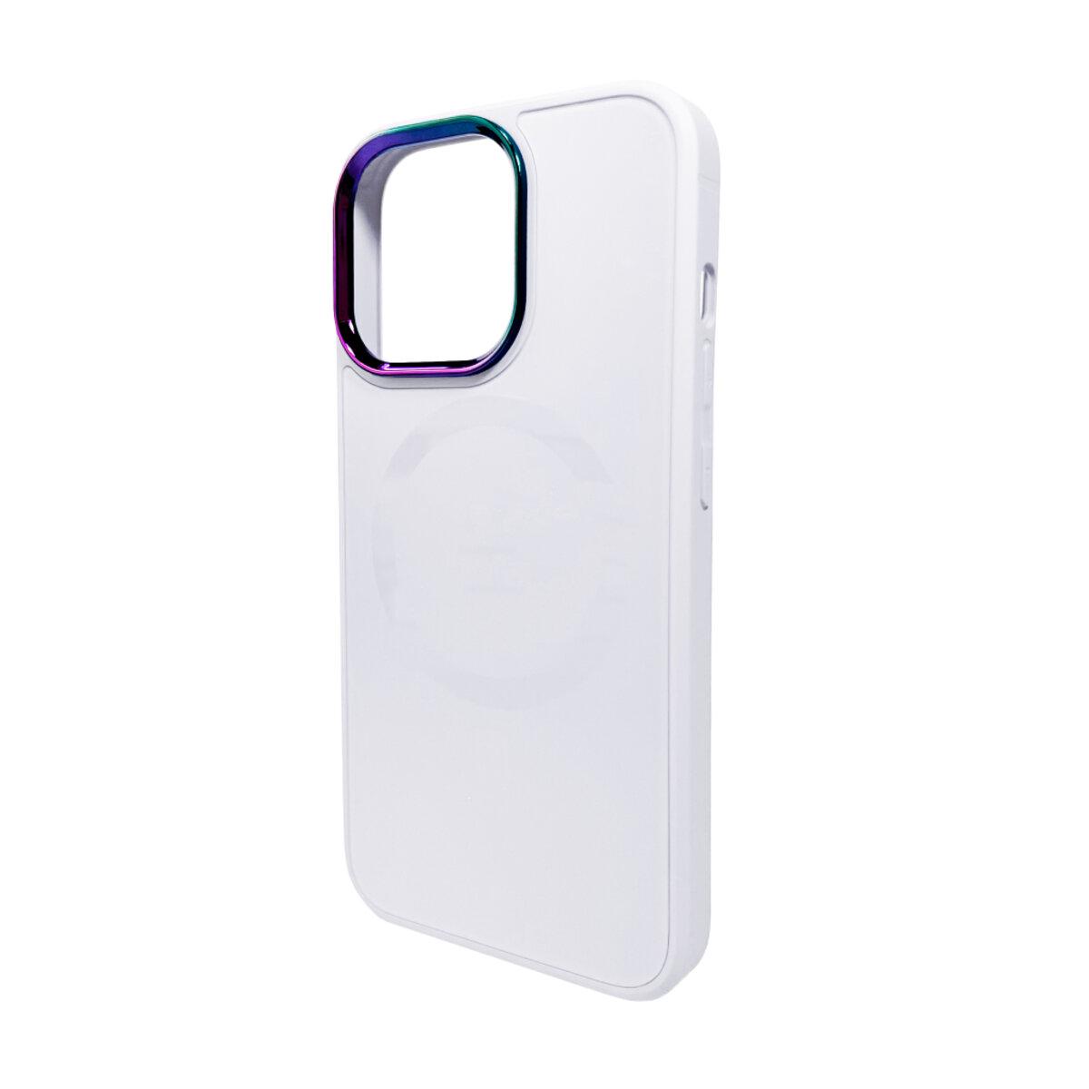Противоударный чехол для Apple iPhone 15 AG Glass Sapphire MagSafe / White