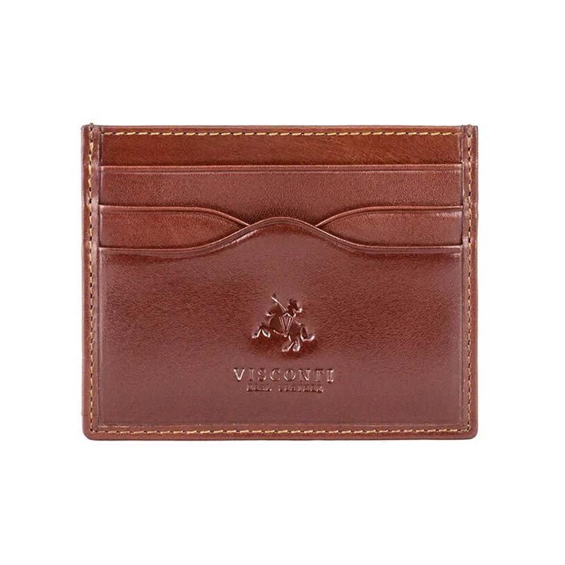 Картхолдер Visconti MZ1 Pompei Italian Brown (35974)