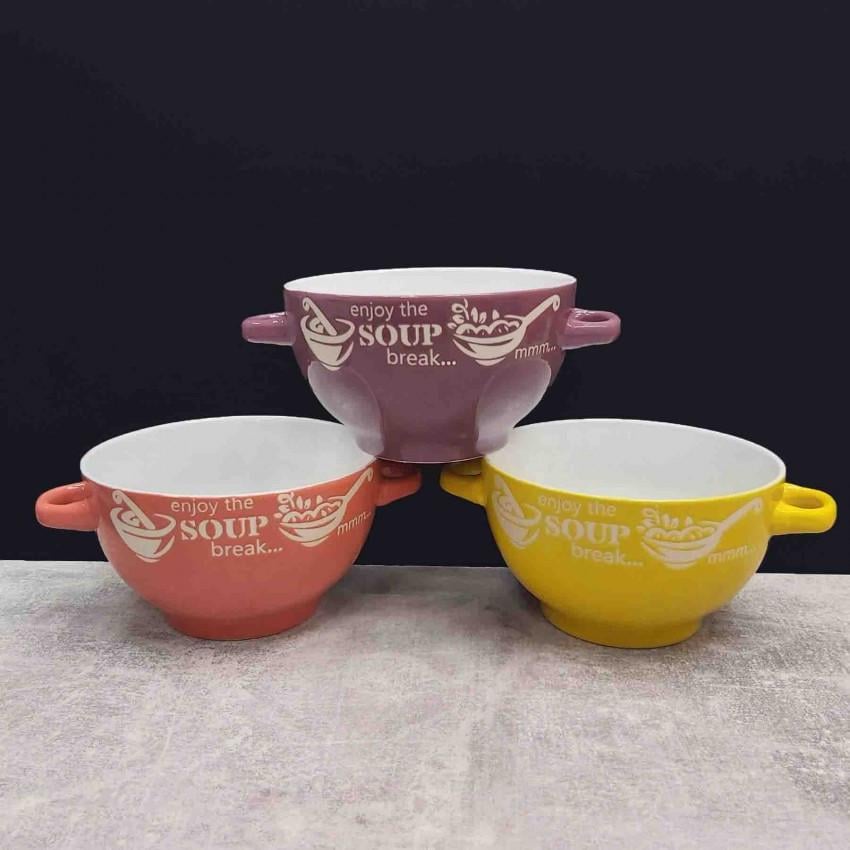 Набір бульйонниць-піал з ручками SNT SOUP 19933 кераміка 650 мл 6 шт. (1529693597) - фото 5 Набір бульйонниць-піал з ручками SNT SOUP 19933 кераміка 650 мл 6 шт. (1529693597) - фото 5