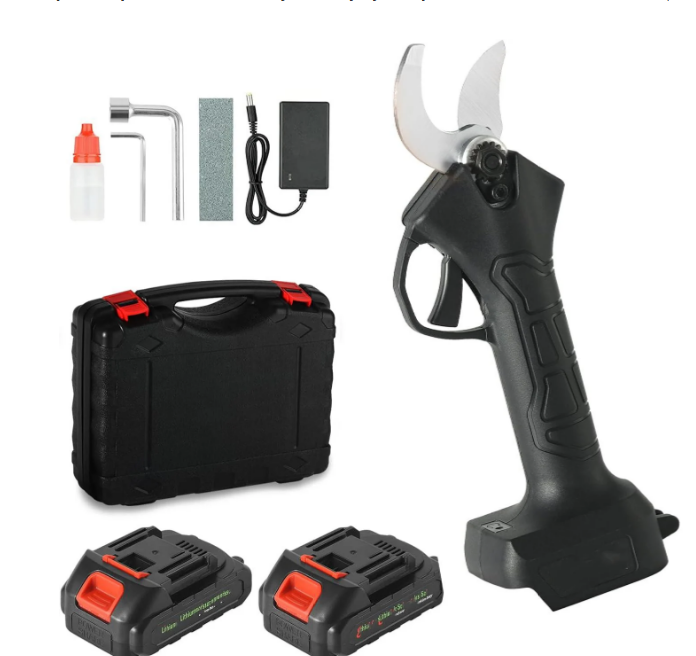 Секатор аккумуляторный диаметр реза 30 мм Черный (16236) Секатор аккумуляторный диаметр реза 30 мм Черный (16236)