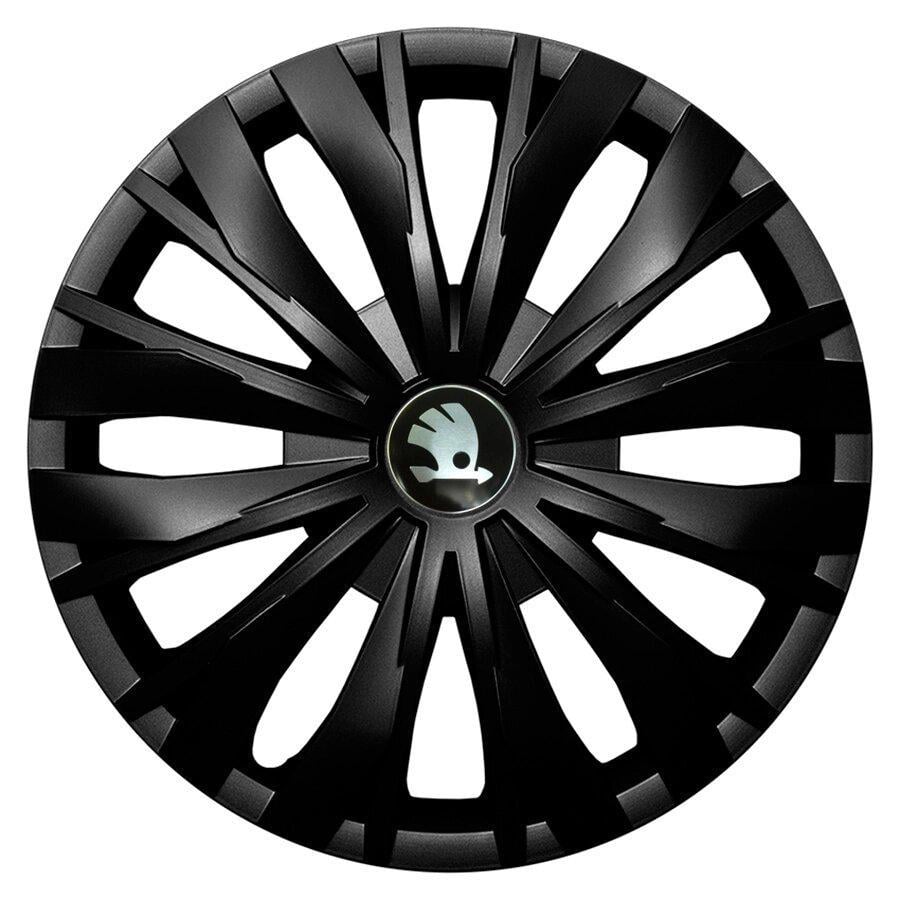 Комплект колпаков JAWOPLAST Optic R15 для Skoda 4 шт. Black (28434703) - фото 1 Комплект колпаков JAWOPLAST Optic R15 для Skoda 4 шт. Black (28434703) - фото 1