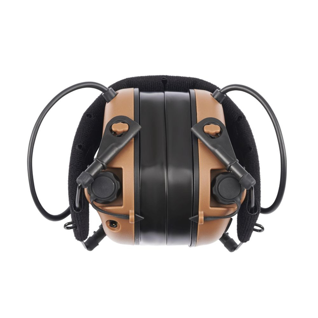 Навушники захисні активні Earmor M31PLUS-CB NRR 22 дБ клас IPX5 швидкість реакції 1 мс 2хAAA Coyote/Brown (28731102) - фото 3