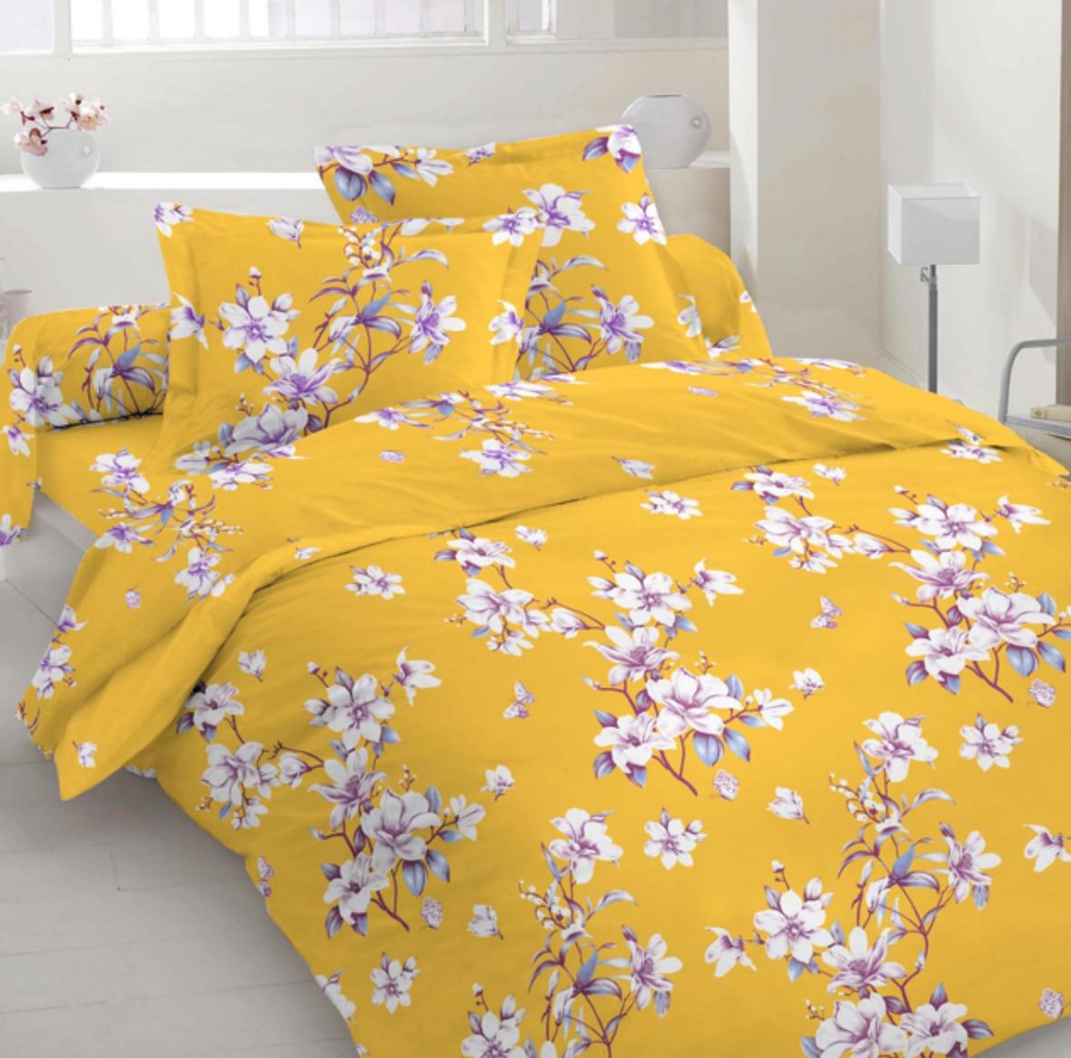 Комплект постільної білизни Vital Textile Голд Люкс бязь двоспальний 180х220 см (BL2-806)