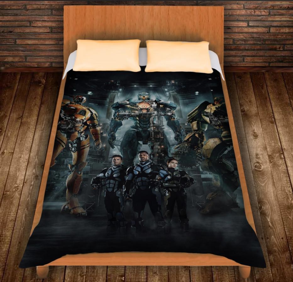 Плед с 3D принтом Тихоокеанский Рубеж 09 150x200 см (epi_0396)