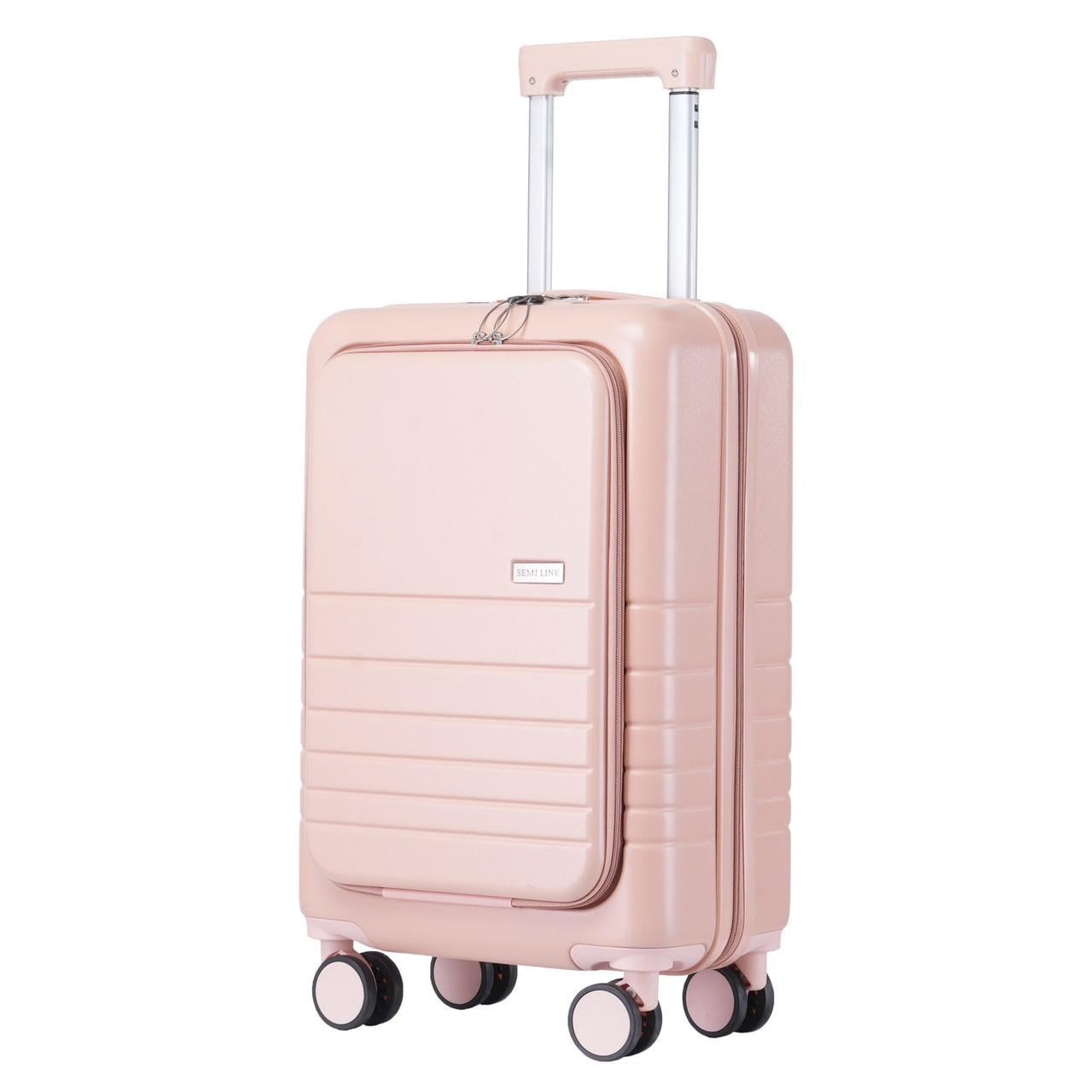 Чемодан SEMI LINE 20" S Beige (T5965-2) Чемодан SEMI LINE 20" S Beige (T5965-2)