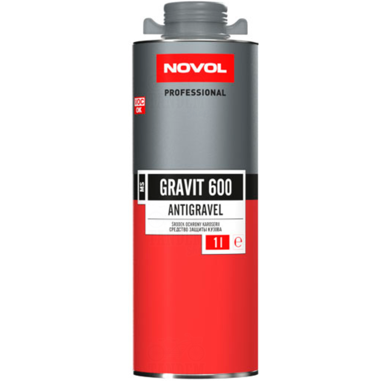 Средство защиты кузова NOVOL Gravit 600 MS 1 л Серый