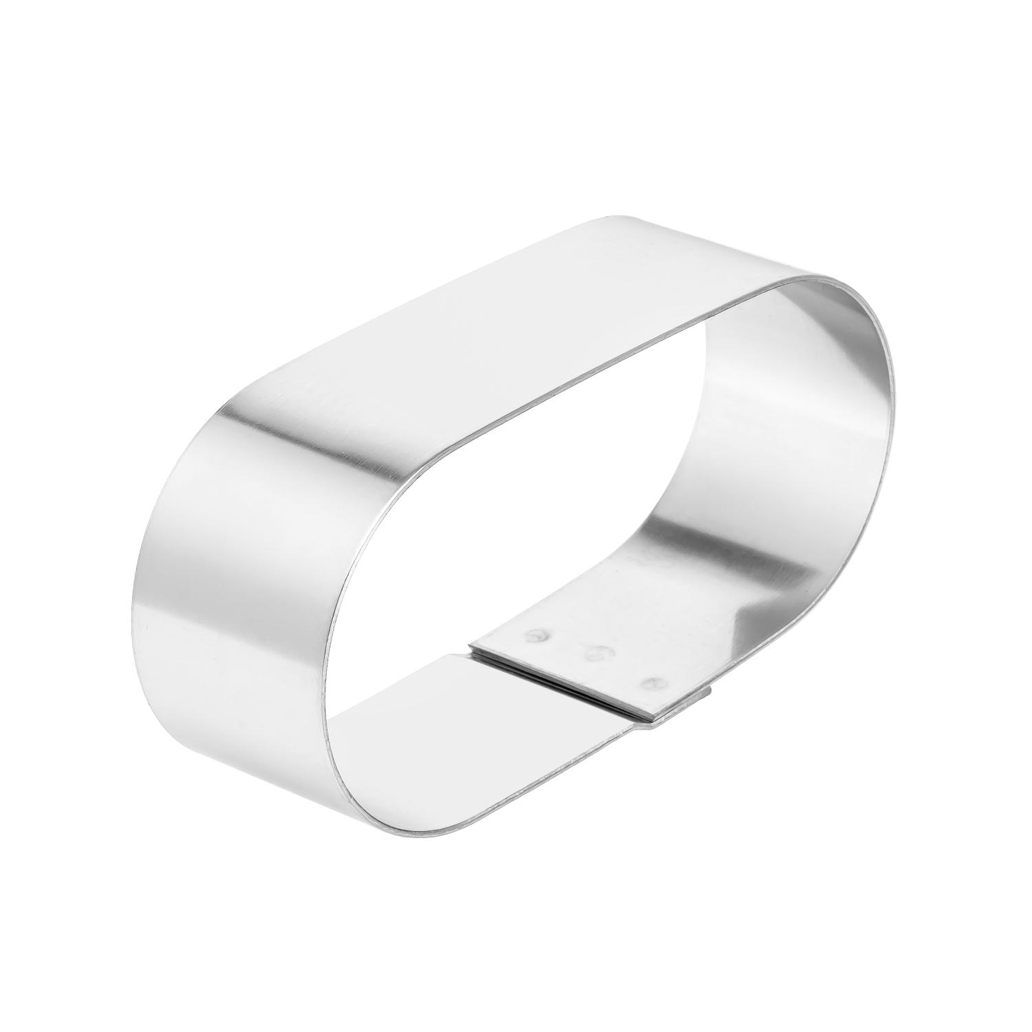 Формочки порційні металеві овальні для еклерів/тістечок/тарталеток 8х4х2,5 см 4 шт. (87232) - фото 9