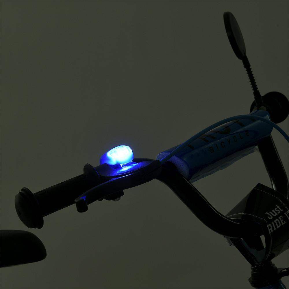 Дитячий велосипед PROF1 Brave 14" з багажником Синій - фото 7 Дитячий велосипед PROF1 Brave 14" з багажником Синій - фото 7