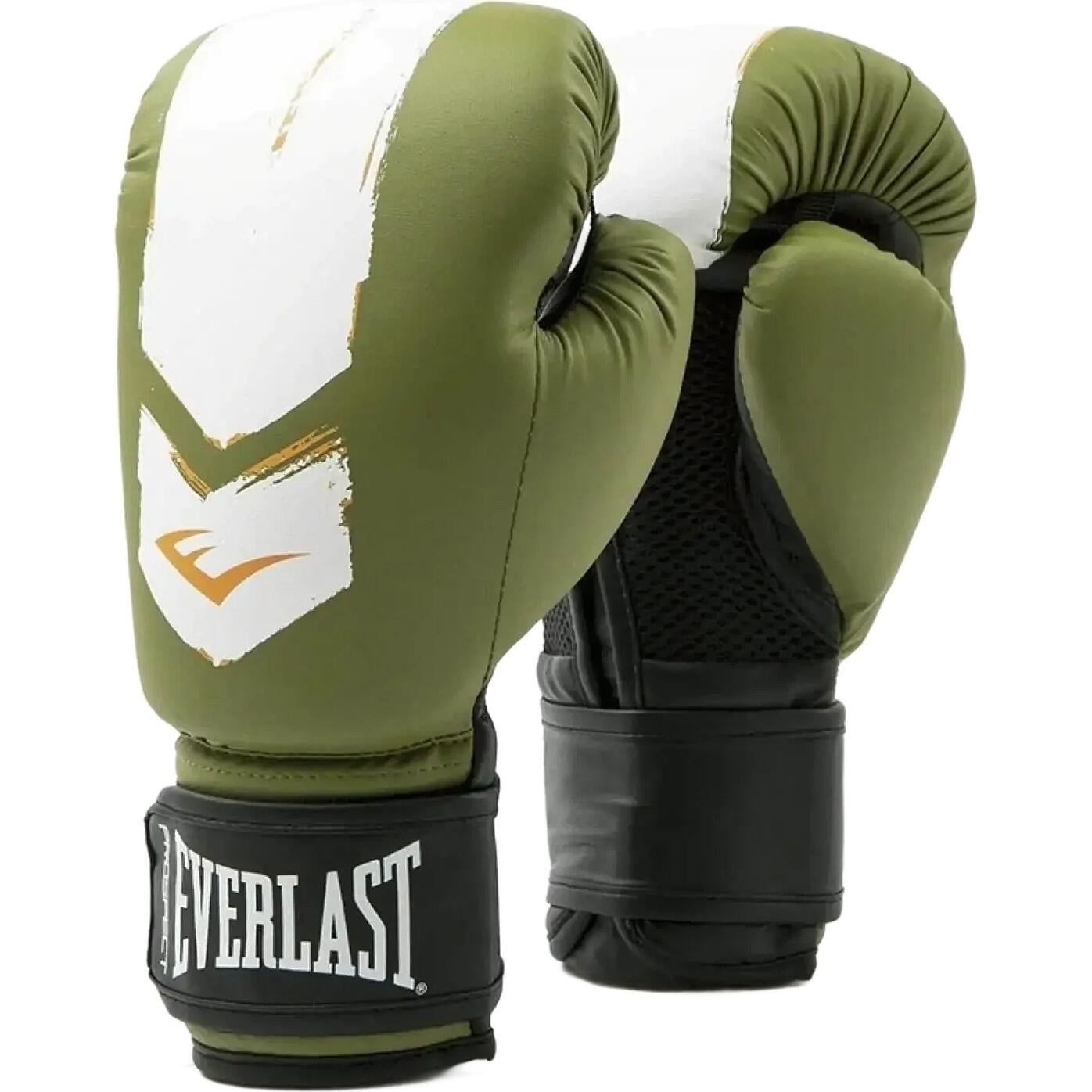 Перчатки боксерские детские Everlast PROSPECT 2 BOXING GLOVES 8 унций р. 8 Зелено-белый (P00002976)