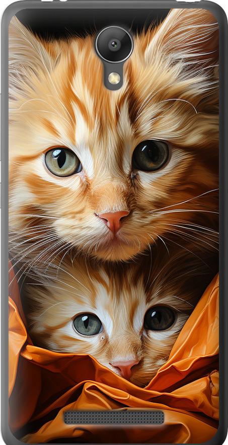 Чехол на Xiaomi Redmi Note 2 Котики 2 (5664t-96-42517)