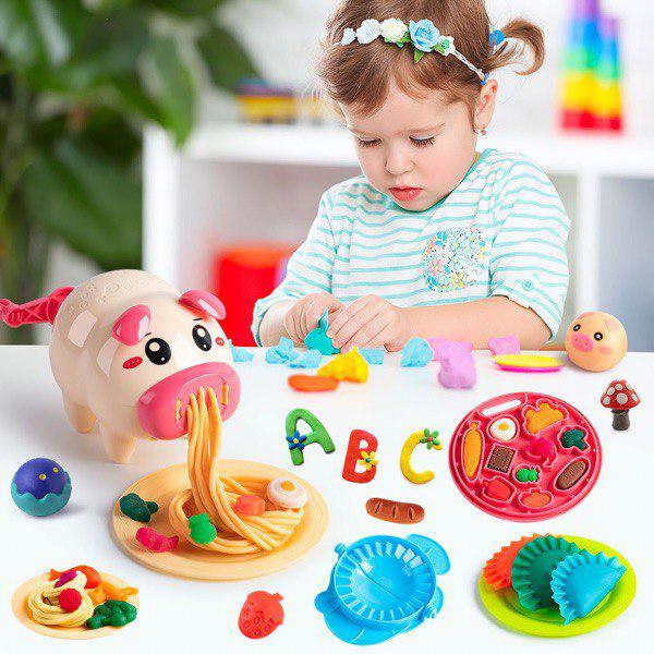 Набор для лепки Поросенок (L00001-1) - фото 5 Набор для лепки Поросенок (L00001-1) - фото 5