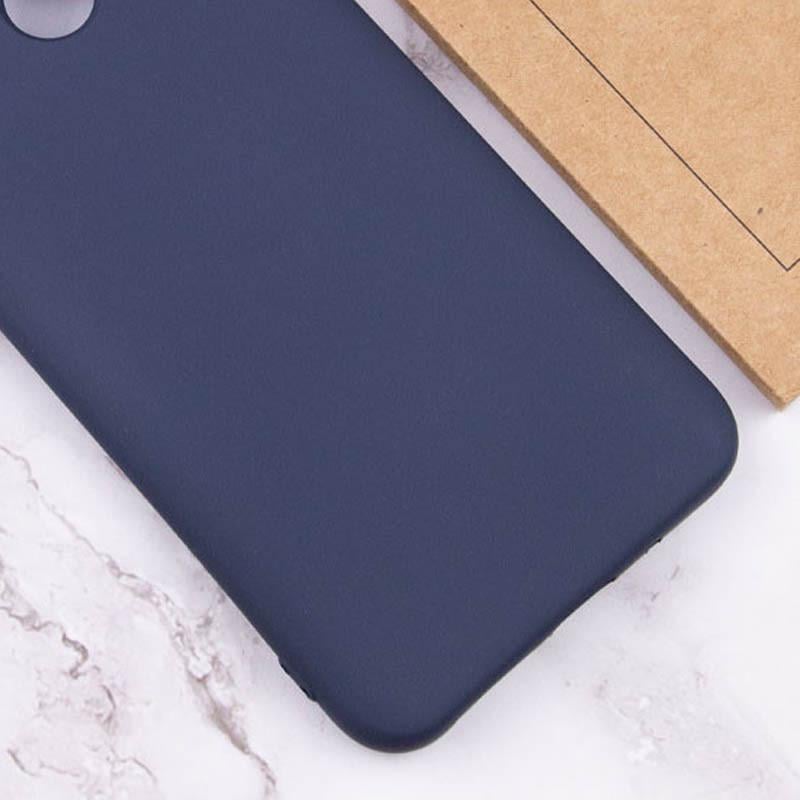 Противоударный Чехол Silicone Cover Lakshmi Full Camera (A) для TECNO POP 5 Синий / Midnight Blue - фото 4