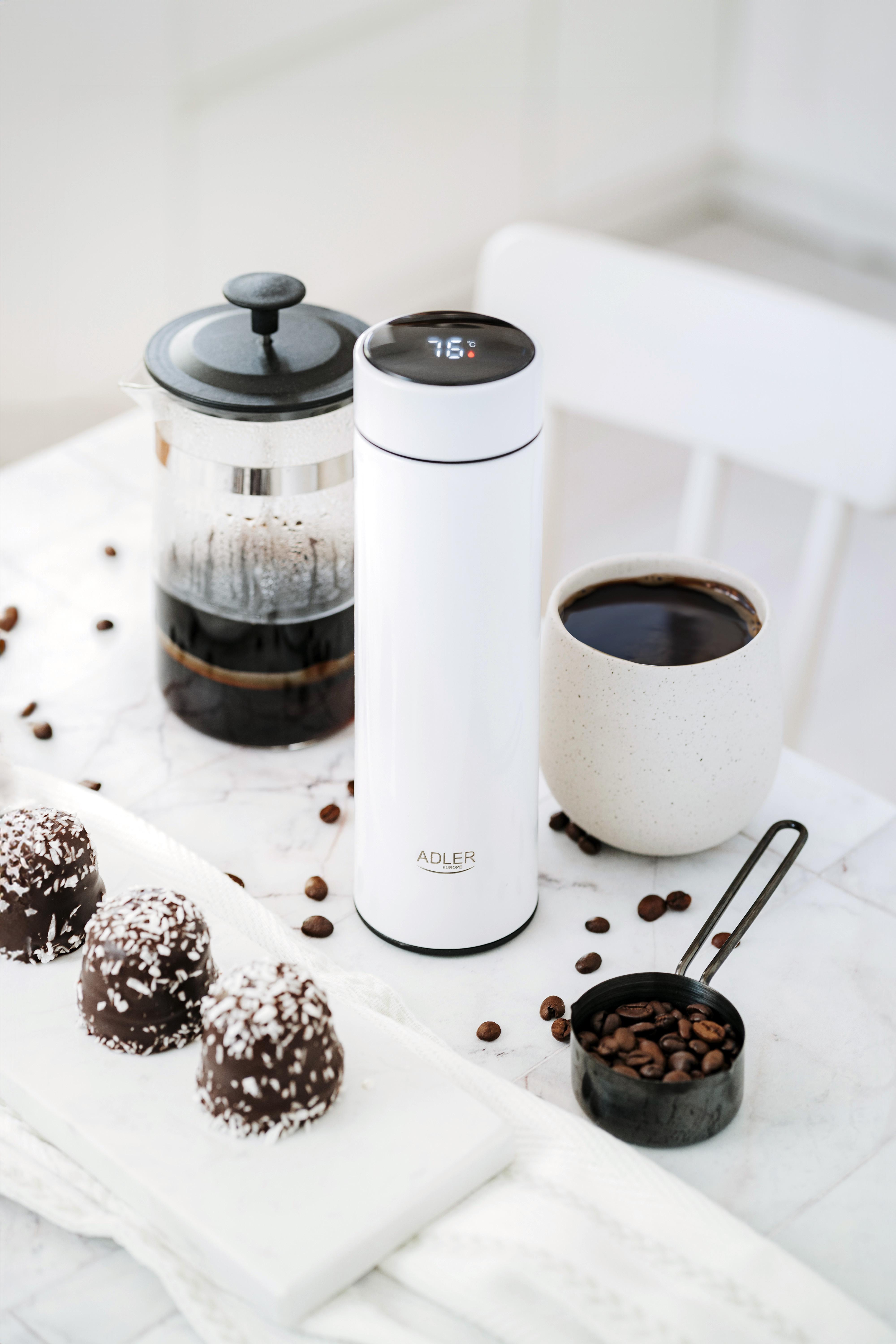 Термос Adler LED 473 мл White (AD4506w) - фото 9