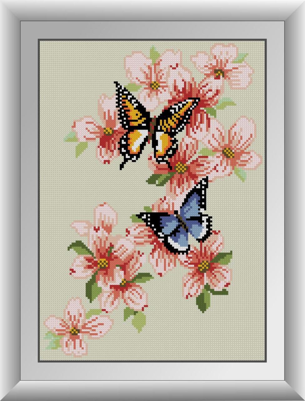 Алмазная мозаика Dream Art Бабочки 28x40 см (DA.30118)