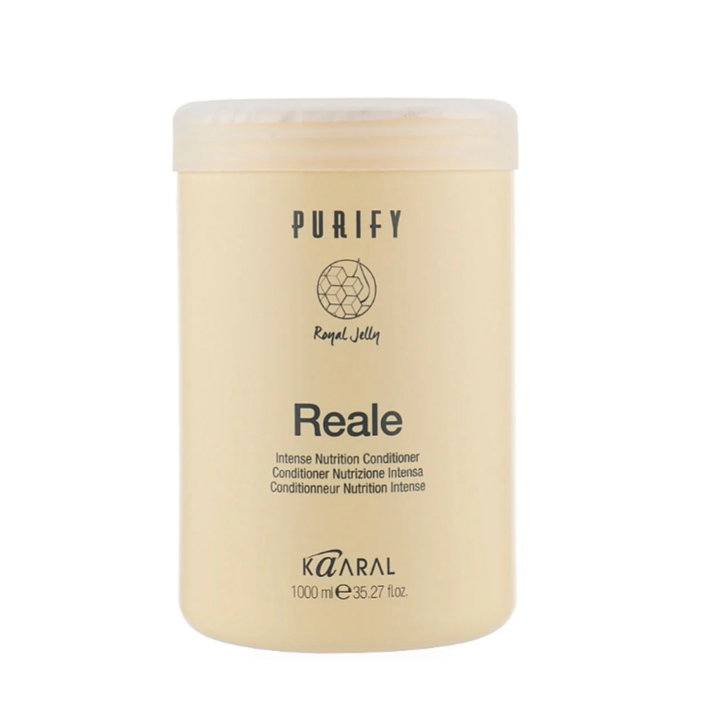 Кондиціонер інтенсивний відновлюючий Kaaral Purify Reale Intense Nutrition Conditionerr 1000 мл Кондиціонер інтенсивний відновлюючий Kaaral Purify Reale Intense Nutrition Conditionerr 1000 мл