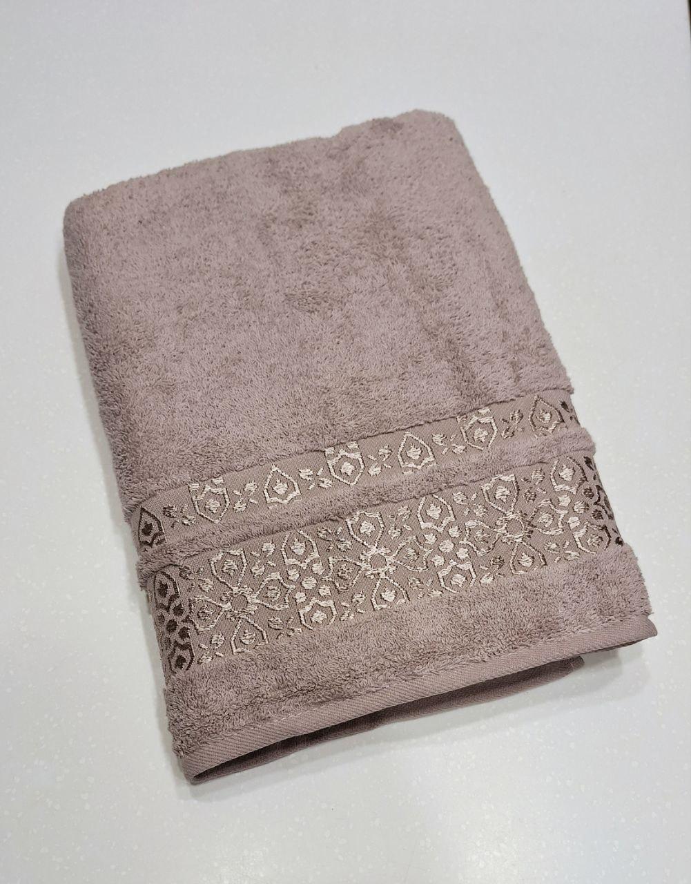 Полотенце банное махровое Cestepe VIP Cotton 70x140 см Пудровый (1616) - фото 1 Полотенце банное махровое Cestepe VIP Cotton 70x140 см Пудровый (1616) - фото 1