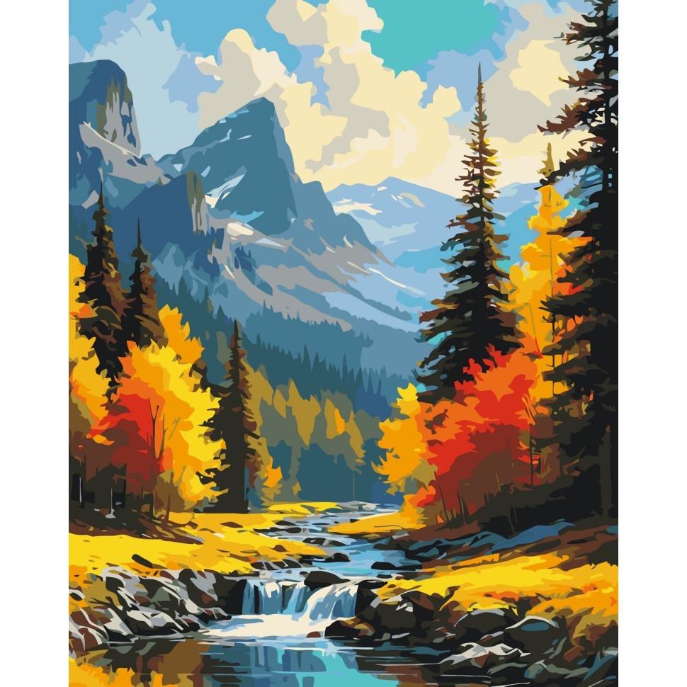 Картина за номерами ART CRAFT Гірський краєвид 11052-AC 40x50 см (RLT46656)
