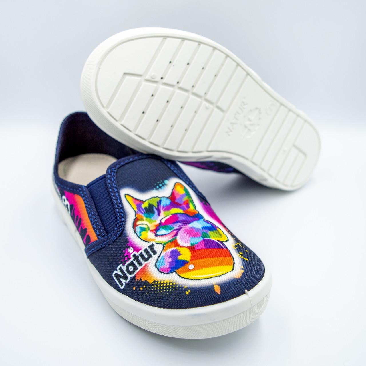 Тапочки для девочки Waldi MV-1246 р. 31 Синий - фото 8